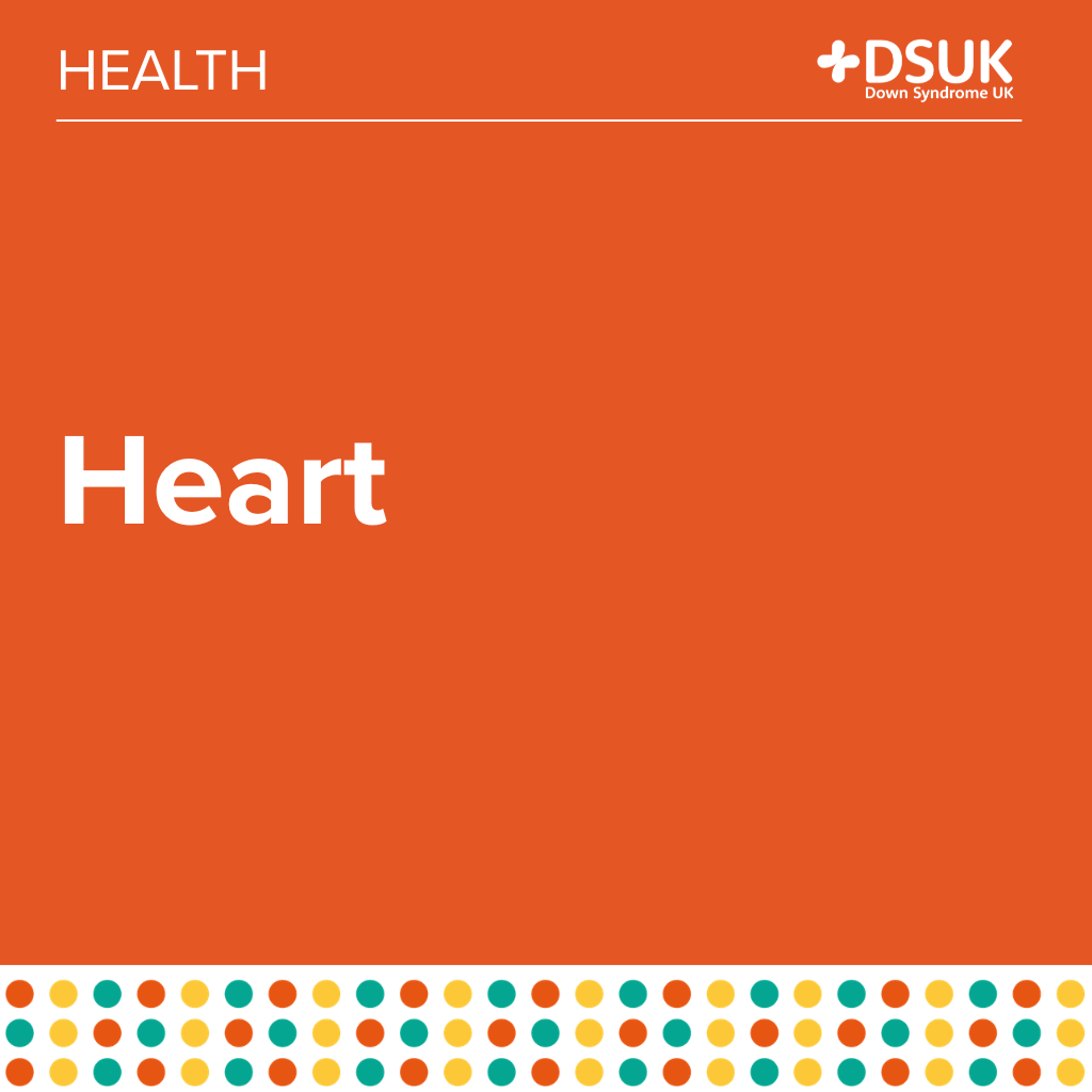 Orange tile with word Heart