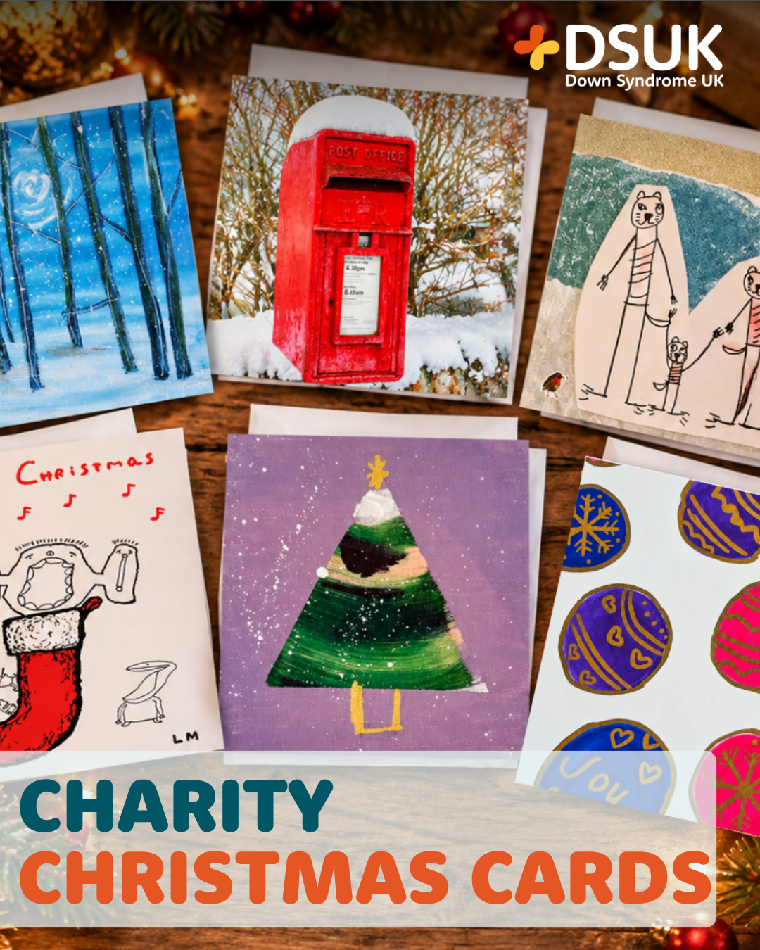 Charity christmas card product pictures