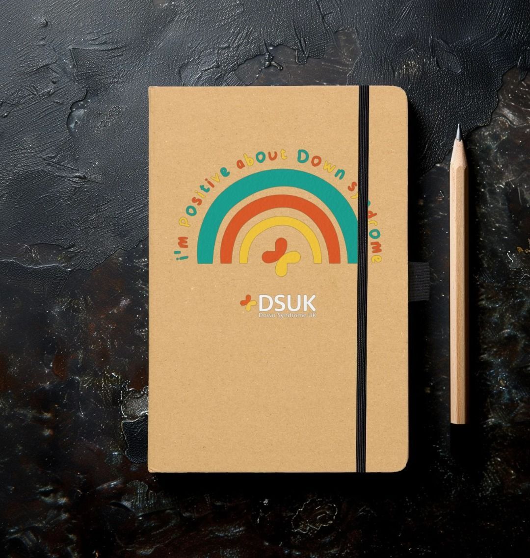 "I'm proud to be positive about Down syndrome" Notebook