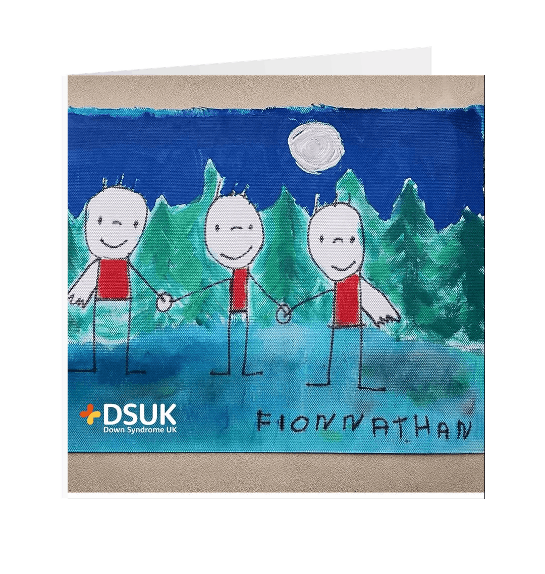 'Together in the snow' – Christmas card by Fionn Crombie Angus