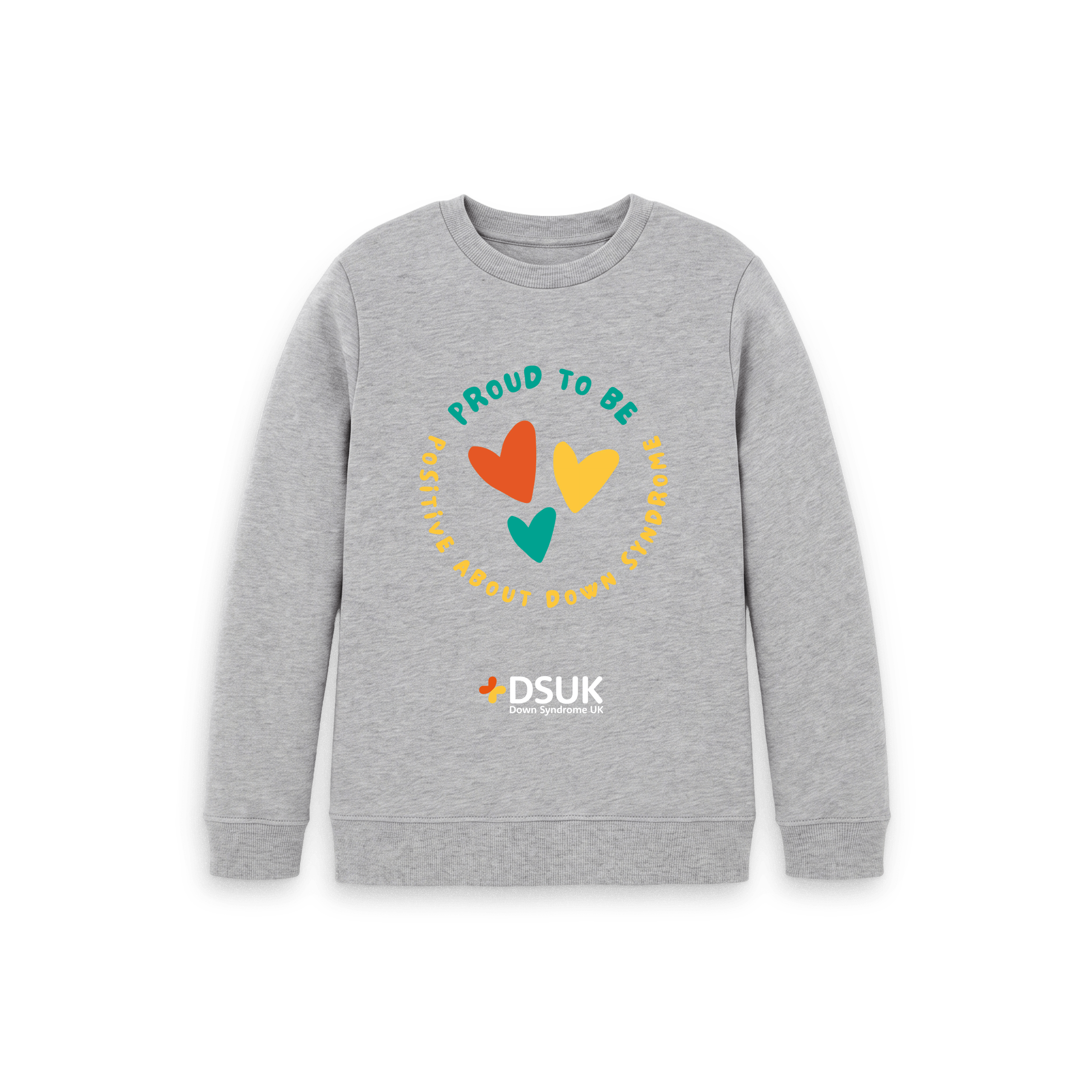 "Proud to be Positive About Down Syndrome" Kids Organic Jumper