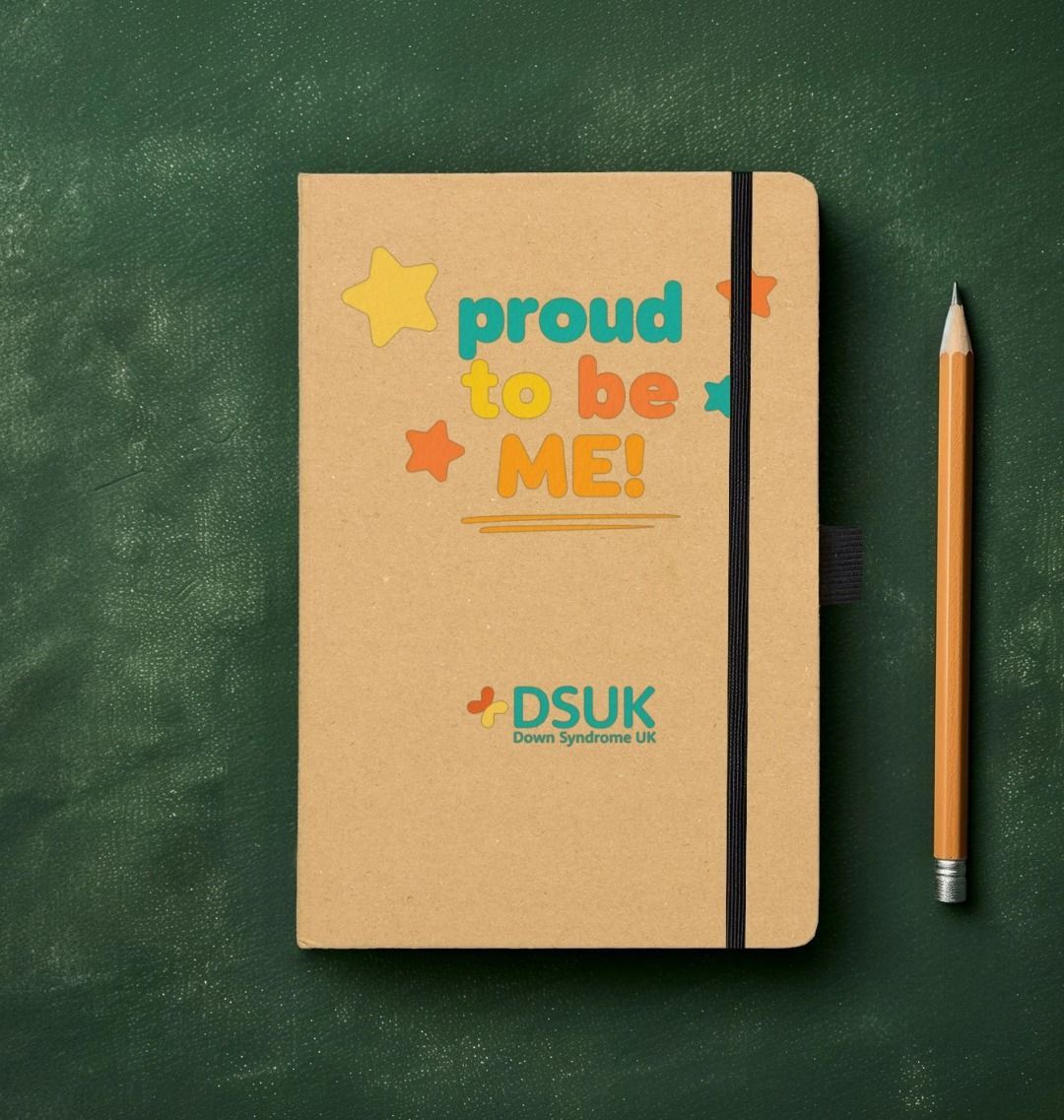 Proud to be ME! Recycled notebook
