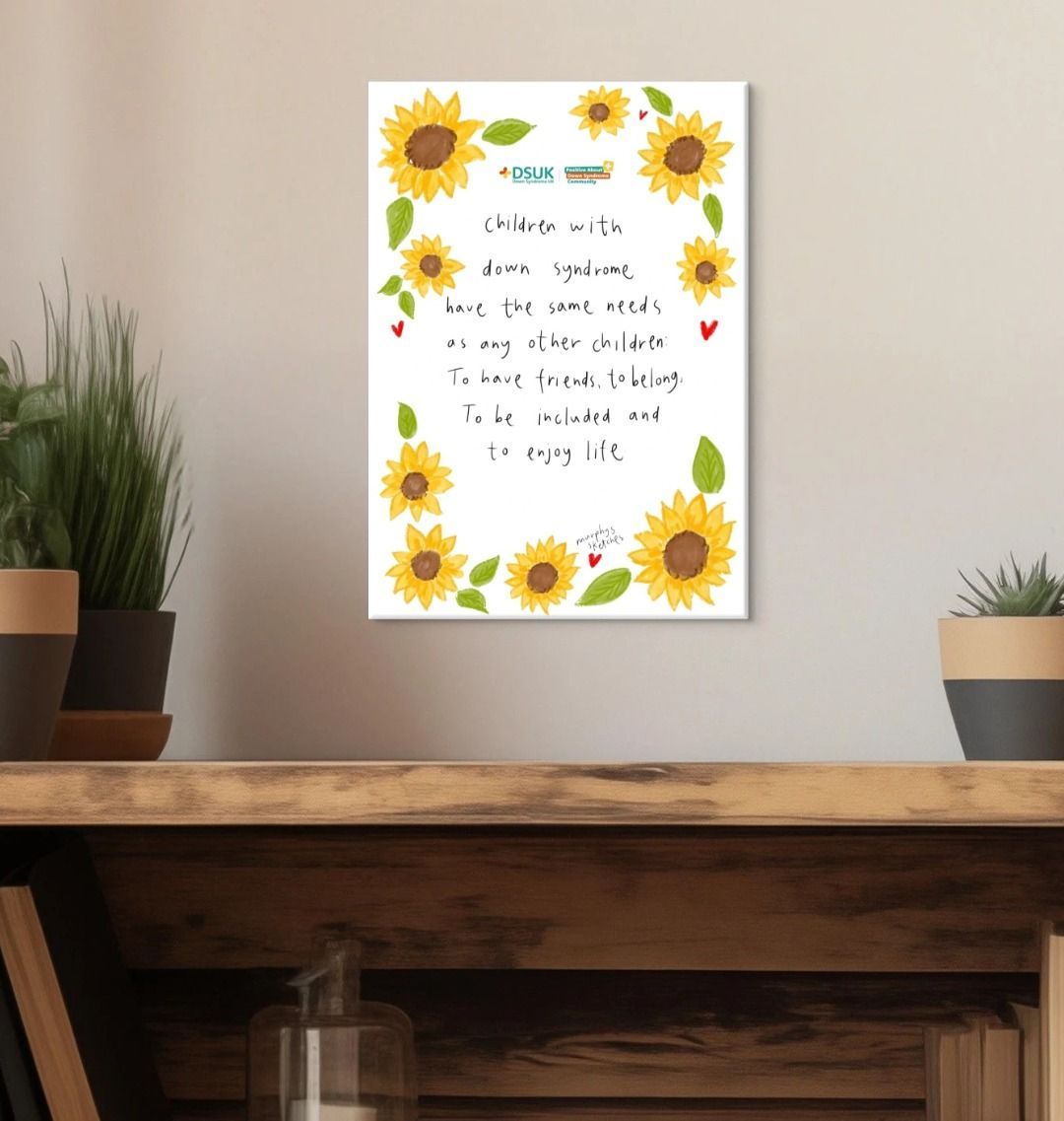 'Same Needs' canvas print – Murphy's Sketches x DSUK